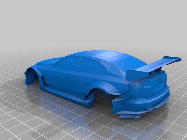 lexus carrera los juguetes juegos coche de ranura 3D print model - Mito3D