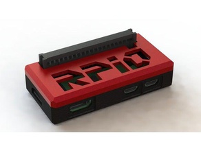 raspberry pi zero caso 3d a impressora partes habitação wh rpi0 rpi0w 3d print model - Mito3D