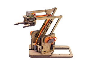 30 mearm robot kol sürümü Robotik lasercut 3d print model - Mito3D