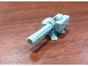 mini-metralhadora gatling arma 164 gaslands brinquedo jogo acessórios 3d print model - Mito3D