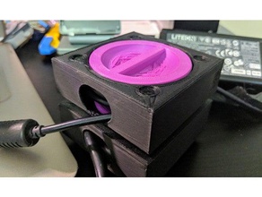 enrouleur de câble empilables l'organisation la gestion des câbles 3d print model - Mito3D