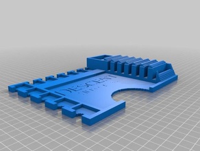 3d slash descente tray2rpg bac jouet jeu accessoires château ravenloft de la 2e édition 3d print model - Mito3D
