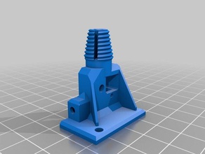 mmu2 hairlock cônico thread 3d a impressora partes skelestruder 3d print model - Mito3D