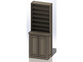 cabinet armoire organization 3d print model - Mito3D