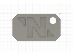 space station 13 nanotrasen keychains 3d print model - Mito3D