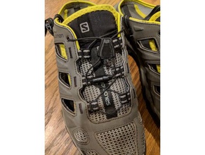 reemplazo de bloqueo encaje salomon zapatos los demás cable cerraduras partes lacelock paracord cordones 3d print model - Mito3D