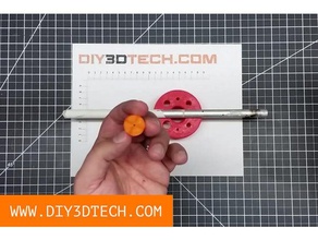 3d stampabile asta di centraggio giga mano strumenti trapano foratura punta da titolare a colonna 3d print model - Mito3D