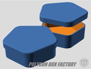 customizer polygon-box-factory Organisation 3d print model - Mito3D