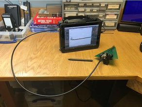sau001 sis spektrum analizörü birimi elektronik radyo frekansı sinyal yüzey git 3d print model - Mito3D
