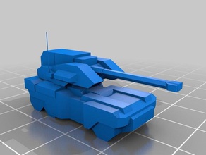 uef t1 mobile artillery 3d printing supreme commander 3d print model - Mito3D