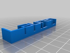 meu personalizada 3d placa com o nome de lauren esculturas 3d print model - Mito3D