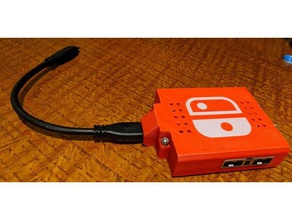 nintendo-Schalter, dock-dongle mk2 mod video Spiele mini Modell portable 3d print model - Mito3D