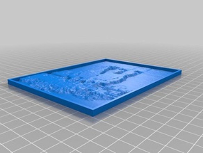 my customized lithopane 4 2d art 3d print model - Mito3D