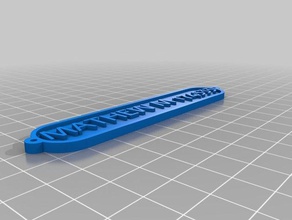 my customized customizer label tag sign id marker plaque organization 3d print model - Mito3D