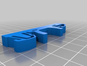 trilho din montagem do parafuso eletrônica 3d print model - Mito3D