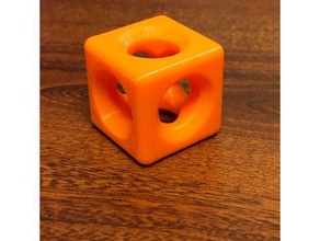 hole cube other 3d print model - Mito3D