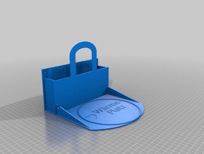 shelf water heater hot-water bottle household supplies valentines day 3d print model - Mito3D