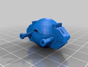 robot gardiyan 3d baskı scifi 3d print model - Mito3D