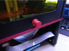 anycubic fotones limpio manija de la puerta 3d impresora accesorios perilla 3d print model - Mito3D