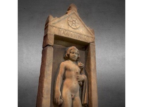 attic burial stele scans replicas 3dprint 3dprintable 3dprinting 3dscan 3dscanner 3dscanning carved cultural heritage customized frostgrave funeral funerary art graveyard greek upgrade part marble mythology religion roman sculpture statue tombstone 3d print model - Mito3D