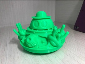 dummybot models fortune mascot robot 3d print model - Mito3D