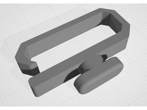 twist cable clamp 4040 aluminium profile 3d printer accessories extrusion aluminum clip guide holder management 3d print model - Mito3D