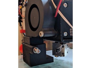 anet a8 variable Höhe Teil Kühlkanal 3d Drucker Teile 3d print model - Mito3D
