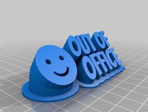 my customized sweeping ooo 45 office 3d print model - Mito3D