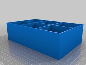 custom compartments v11 containers customized 3d print model - Mito3D