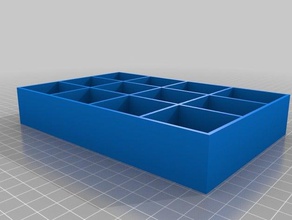 personnalisé compartiments v13 les conteneurs 3d print model - Mito3D