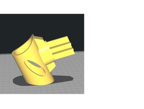 deus orx pinpointer Halterung sport im freien 3d print model - Mito3D