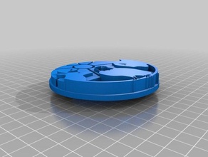 david traylor zoo cercle wo mots 3d l'impression 3d print model - Mito3D