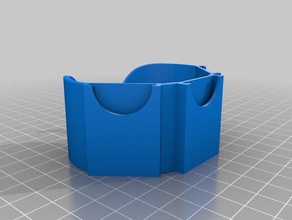 cartão sd pulseira pulseiras suporte do 3d print model - Mito3D