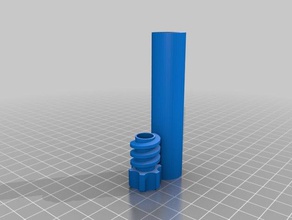 cylindrical box screw top tool holders boxes customized 3d print model - Mito3D