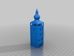kule binalar yapılar kale 3d print model - Mito3D