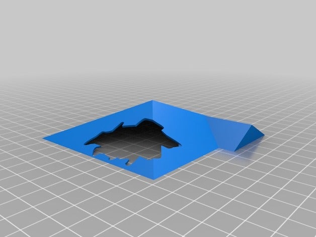 blitz Dach 3d drucken 3D print model - Mito3D