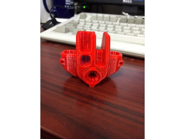 hypercube 300 spiral bushing xy joiner 3d printer parts 3D print model - Mito3D