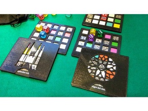 sagrada frame boards games boardgame dice tray familia 3d print model - Mito3D