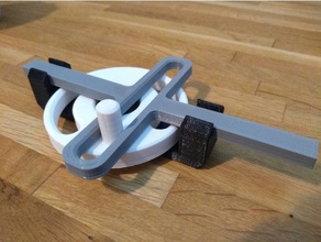 scotch yoke mecanismo mecânico brinquedos demonstração o motor linear a mecânica movimento nsfw rotary 3d print model - Mito3D