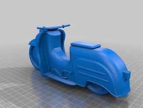 low schwalbe Fahrzeuge custom halloween moped Motorrad simson tuning 3d print model - Mito3D