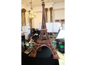 eiffel tower sculptures tour 3d print model - Mito3D