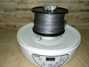 adjustable spool holder dehydrator 3d printer accessories filament 3d print model - Mito3D