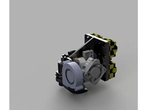 e3d titan aero mount anet a8 am8 printer extruders mods parts upgrade e3d-titan 3d print model - Mito3D