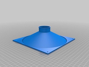absaugung unterseite tools customized 3d print model - Mito3D