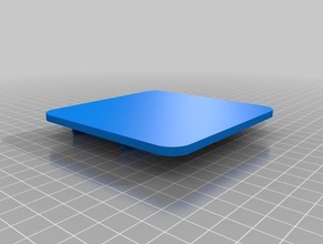 my customized roku remote holder electronics 3d print model - Mito3D