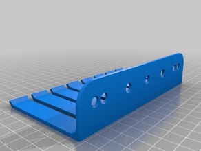my cable organizer tool holders boxes customized pegboard 3d print model - Mito3D