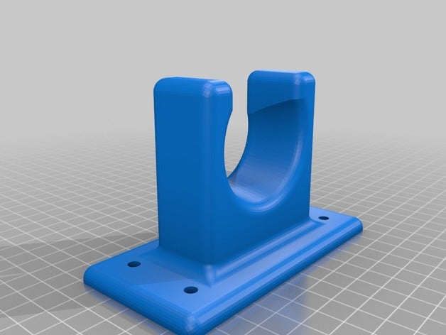 revlon one-step hair dryer volumizer hanger household 3D print model - Mito3D