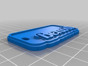 ben keychains customized 3d print model - Mito3D