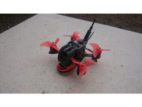 iflight ix2 micro carrera de piezas personalizadas rc vehículos drone quad quadcopter quadrace 3d print model - Mito3D