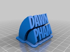 dawn office customized 3d print model - Mito3D